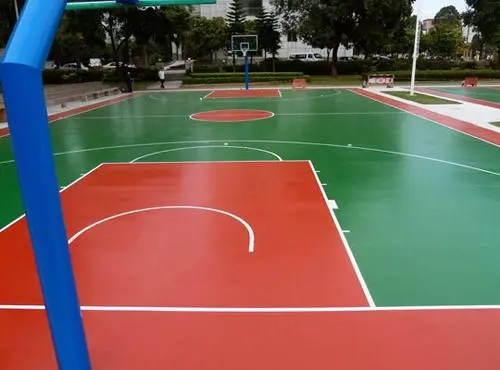 仙桃球场地面翻新,裂缝修重要性